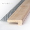 modèle 60x22mm avec grille en hêtre (classique)