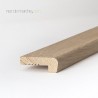 Nez de marche Chêne 60x22mm à coller (classique)