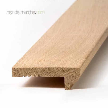 Nez de marche Chêne 85x28mm à coller (tradition)