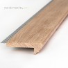 Nez de marche Chêne 85x28mm avec grille (style)