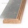 Nez de marche Chêne 85x28mm avec grille (style)