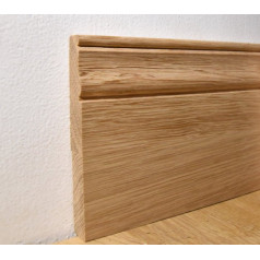 Plinthes en chêne massif  110x14mm  longueur 180 cm