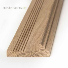 Nez de marche Chêne 85x28mm à coller (style)