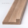 Nez de marche Chêne 85x28mm à coller (moderne)