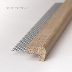 Nez de marche pour escalier - 32x24mm - Chêne - En Stock