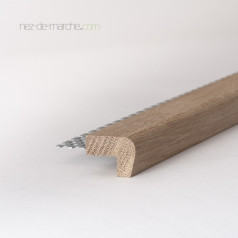Nez de marche pour escalier - 32x24mm - Chêne - En Stock