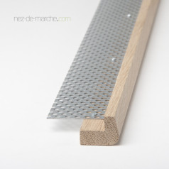 Nez de marche pour escalier - 32x24mm - Chêne - En Stock