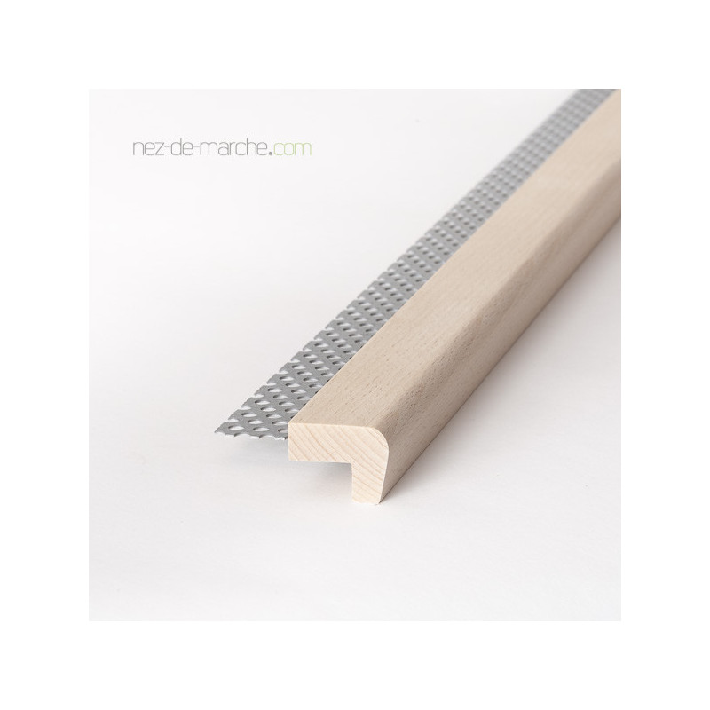 Nez de marche pour escalier - 32x24mm - Chêne - En Stock