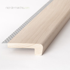 Nez de marche pour escalier - 32x24mm - Chêne - En Stock
