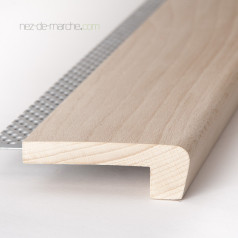 Nez de marche pour escalier - 32x24mm - Chêne - En Stock
