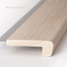 Nez de marche pour escalier - 32x24mm - Chêne - En Stock