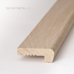 Nez de marche pour escalier - 32x24mm - Chêne - En Stock