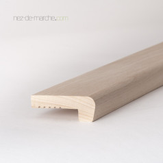 Nez de marche pour escalier - 32x24mm - Chêne - En Stock