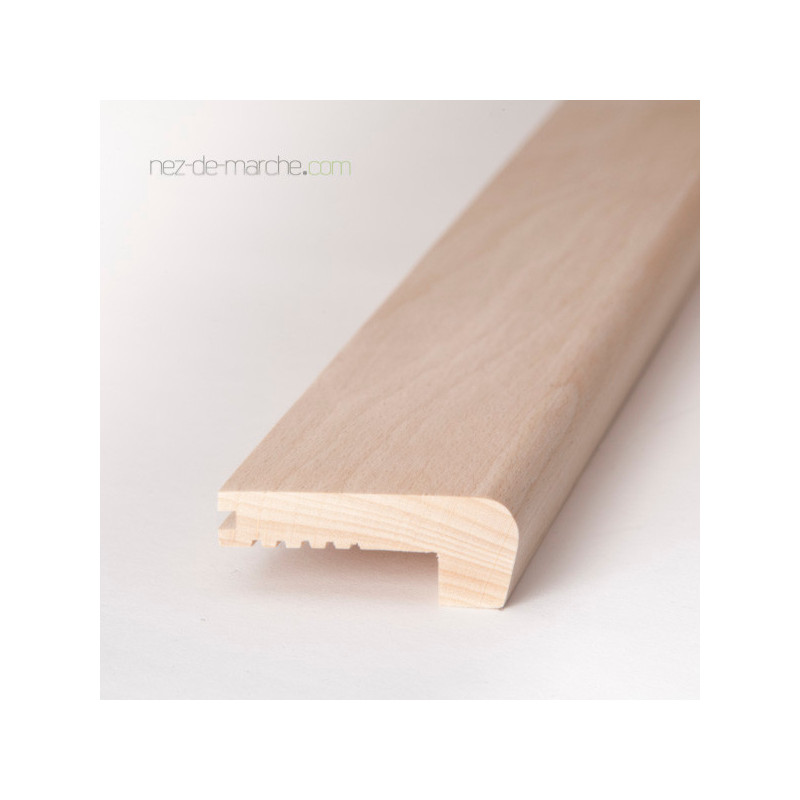 Nez-de-marche en chêne massif pour carrelage