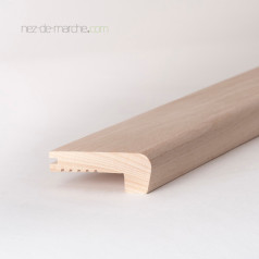 Nez-de-marche en chêne massif pour carrelage