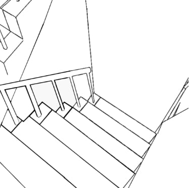 Nez de marche - Escalier